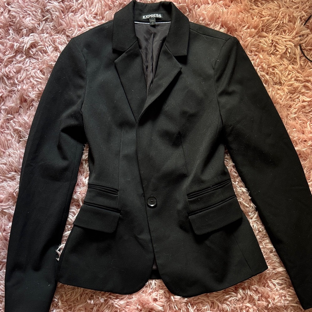 Express women’s black blazer size 0